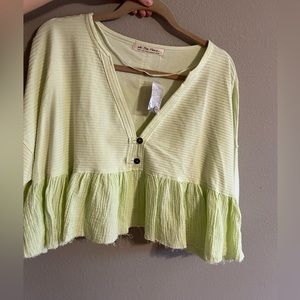 NWT Free People Cropped Top